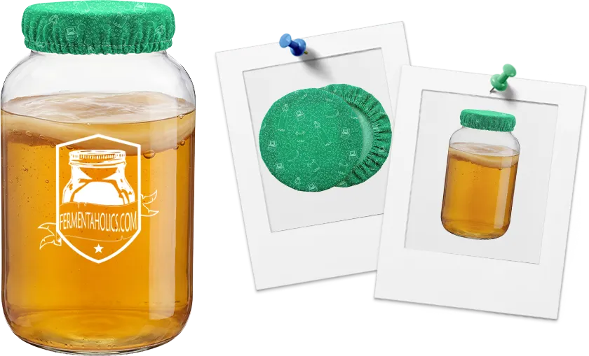 Green Kombucha Fermentation Cover