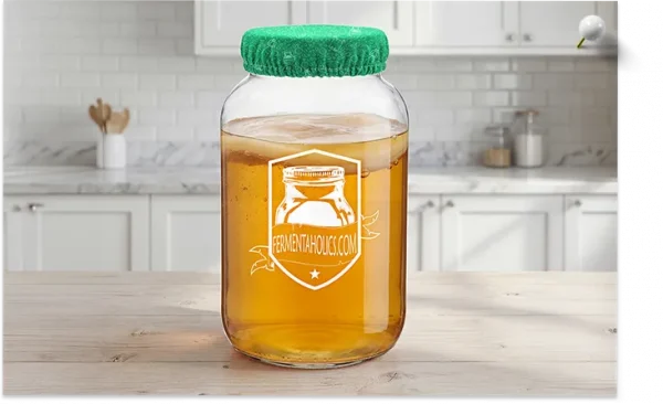 Green Breathable Fermentation Jar Cover