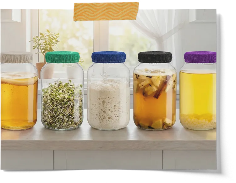 Gallon Jar Cloth Cover