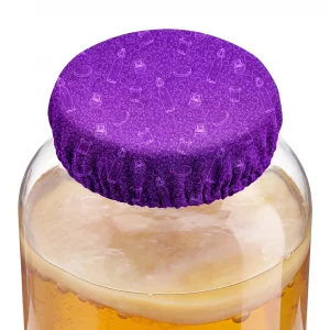 Purple Cloth Gallon Jar Fermentation Cover