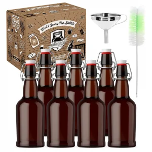 Brown Swing Top Kombucha Bottling Kit