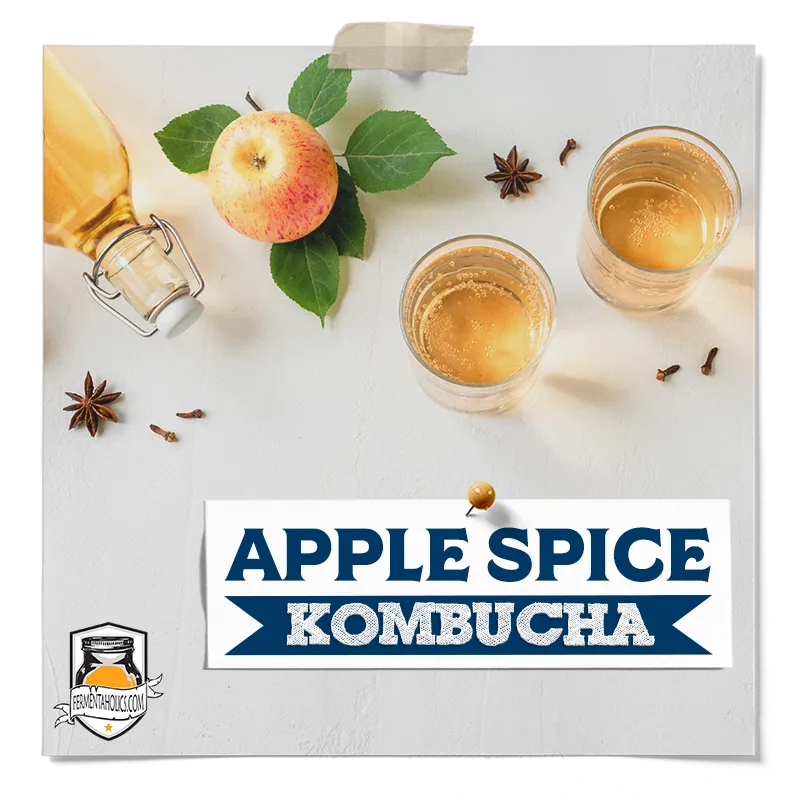 Apple Spice Kombucha