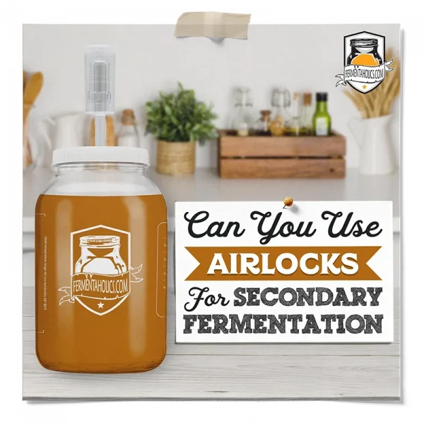 Can You Use Airlocks For Secondary Fermentation?