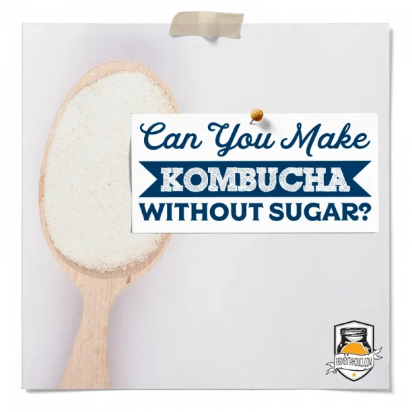 Can You Make Kombucha Without Sugar