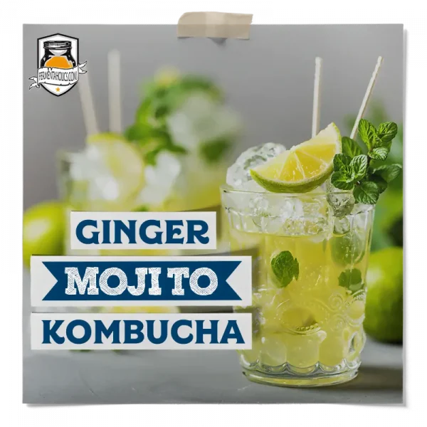 Ginger Mojito Kombucha