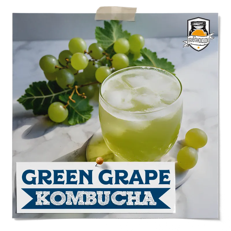 Green Grape Kombucha Recipe