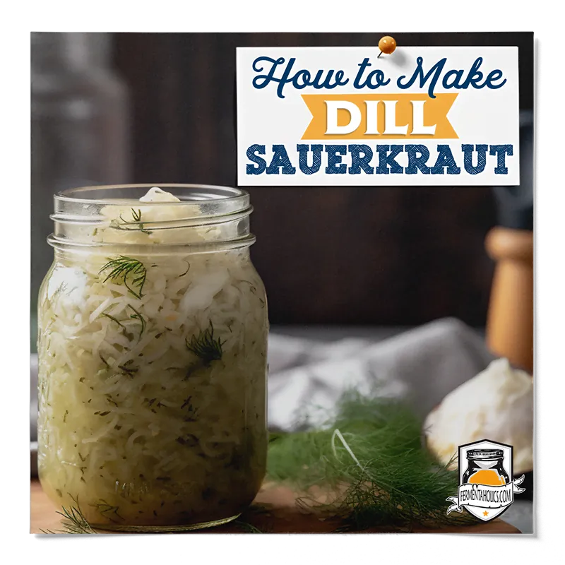 How to Make Dill Sauerkraut