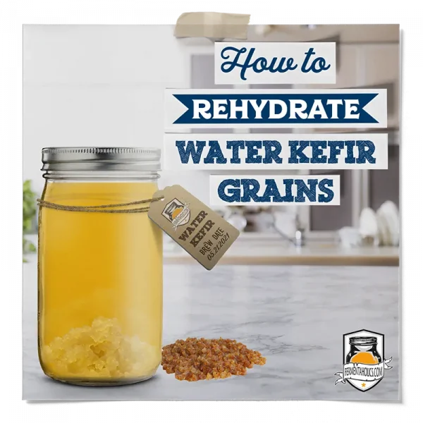 How To Rehydrate Water Kefir Grains
