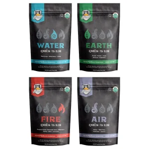 Kombucha Elements Tea Blends Bundle - Fire, Earth, Air, & Water