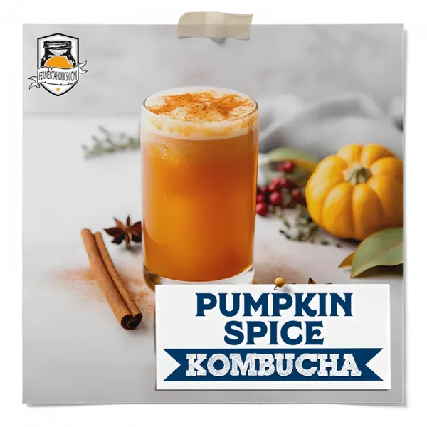 Pumpkin Spice Kombucha
