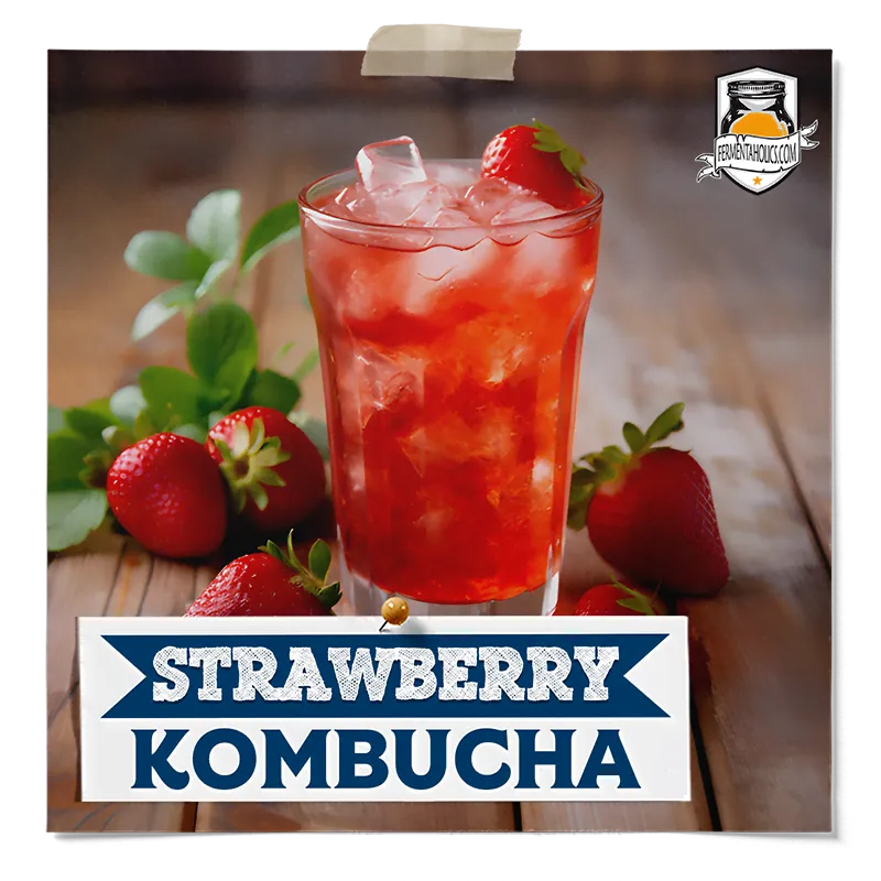 Strawberry Kombucha Recipe