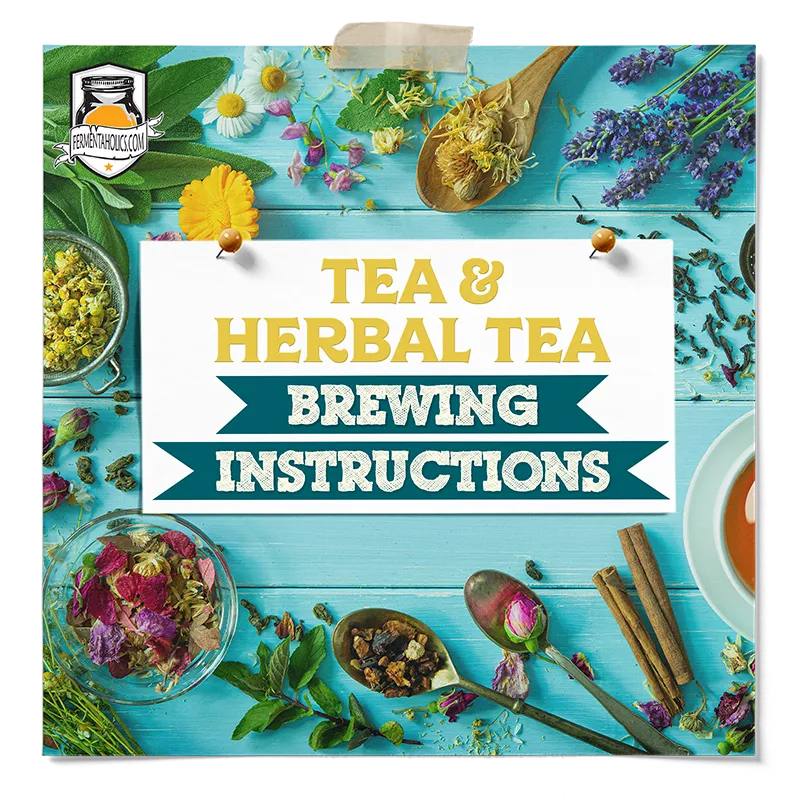 Tea Brewing Instructions