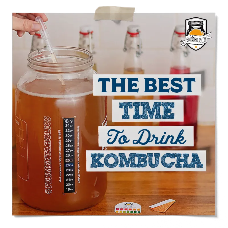 The Best Time to Drink Kombucha